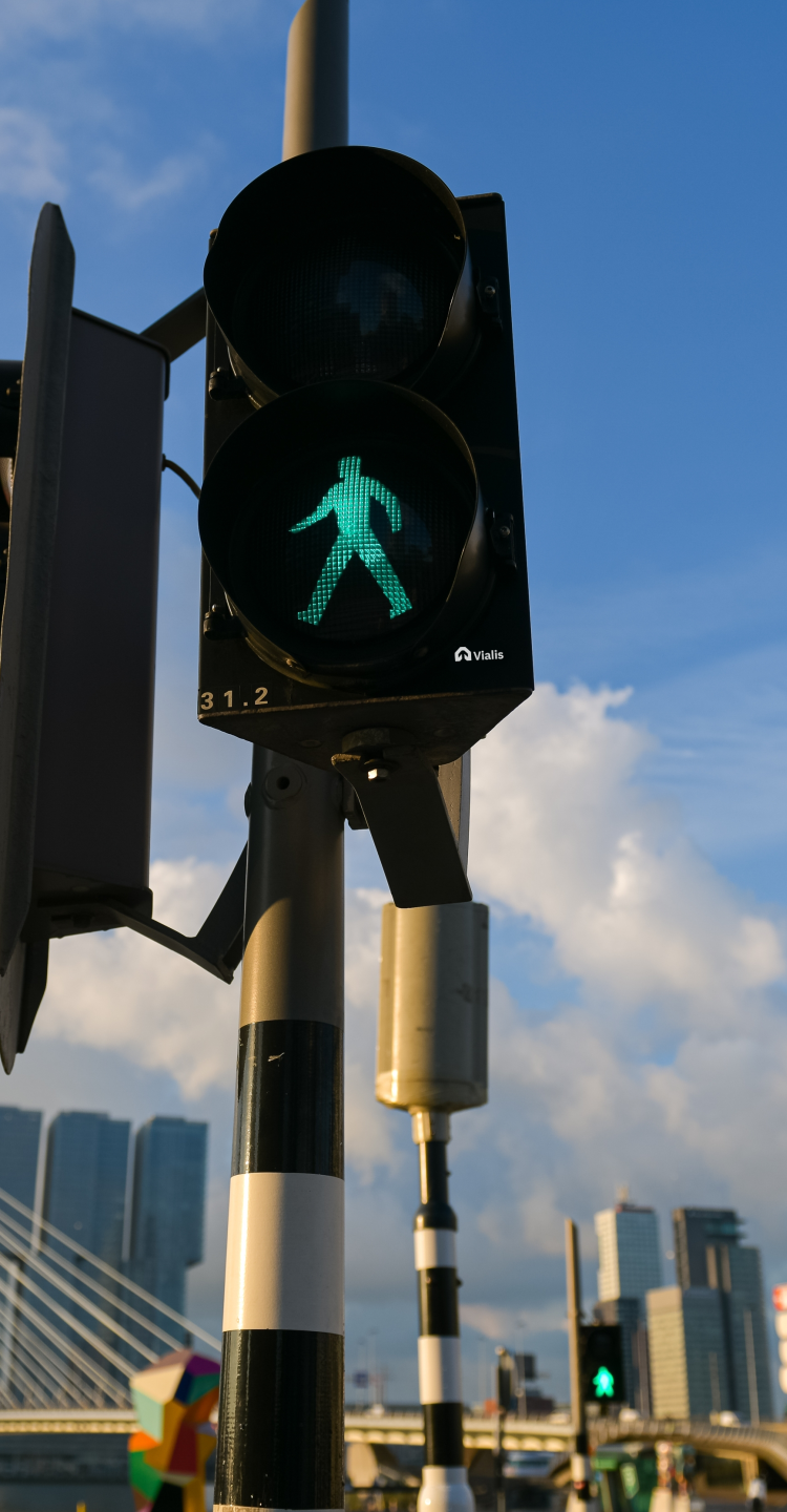 Verkeerslantaarn voetganger