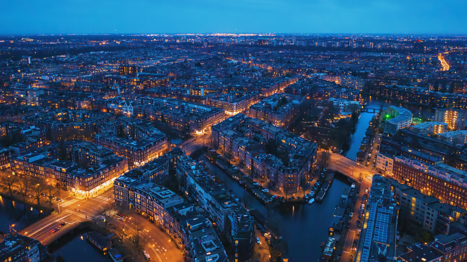 Stad bovenaf